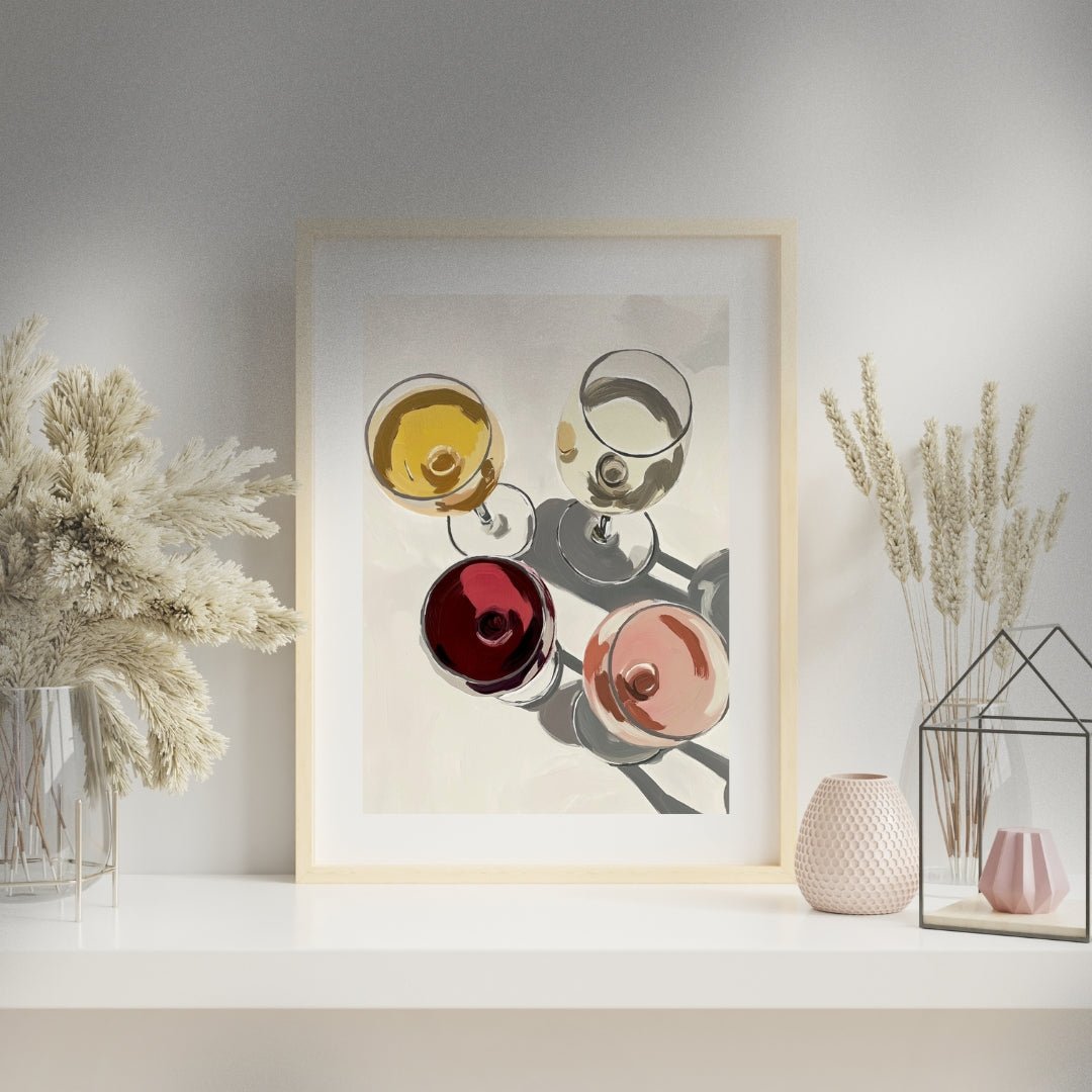 A3 Hunter Valley 'Colour Palate' Poster - No Text