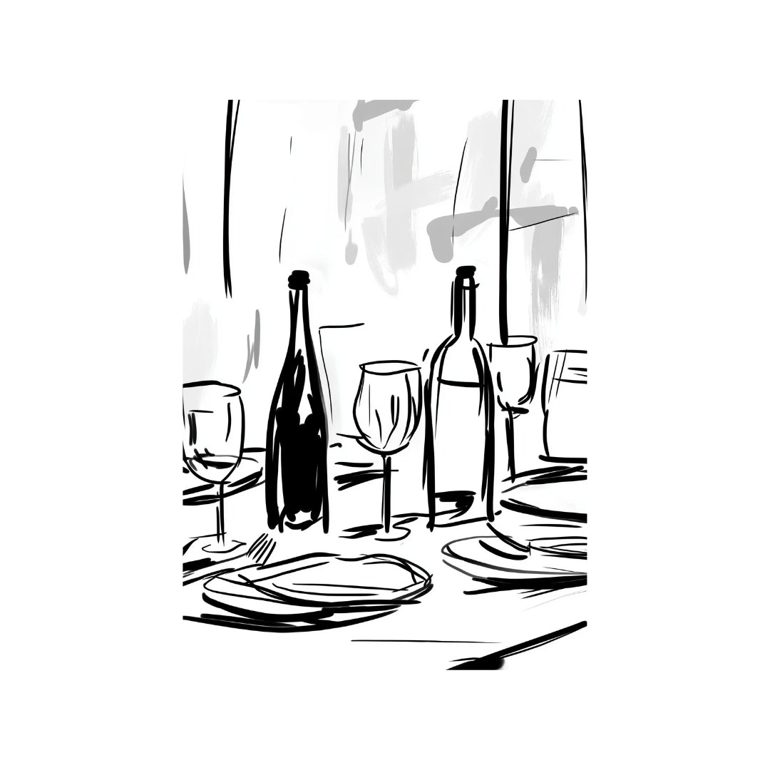 A3 Hunter Valley 'Parisian Table Wine' Poster