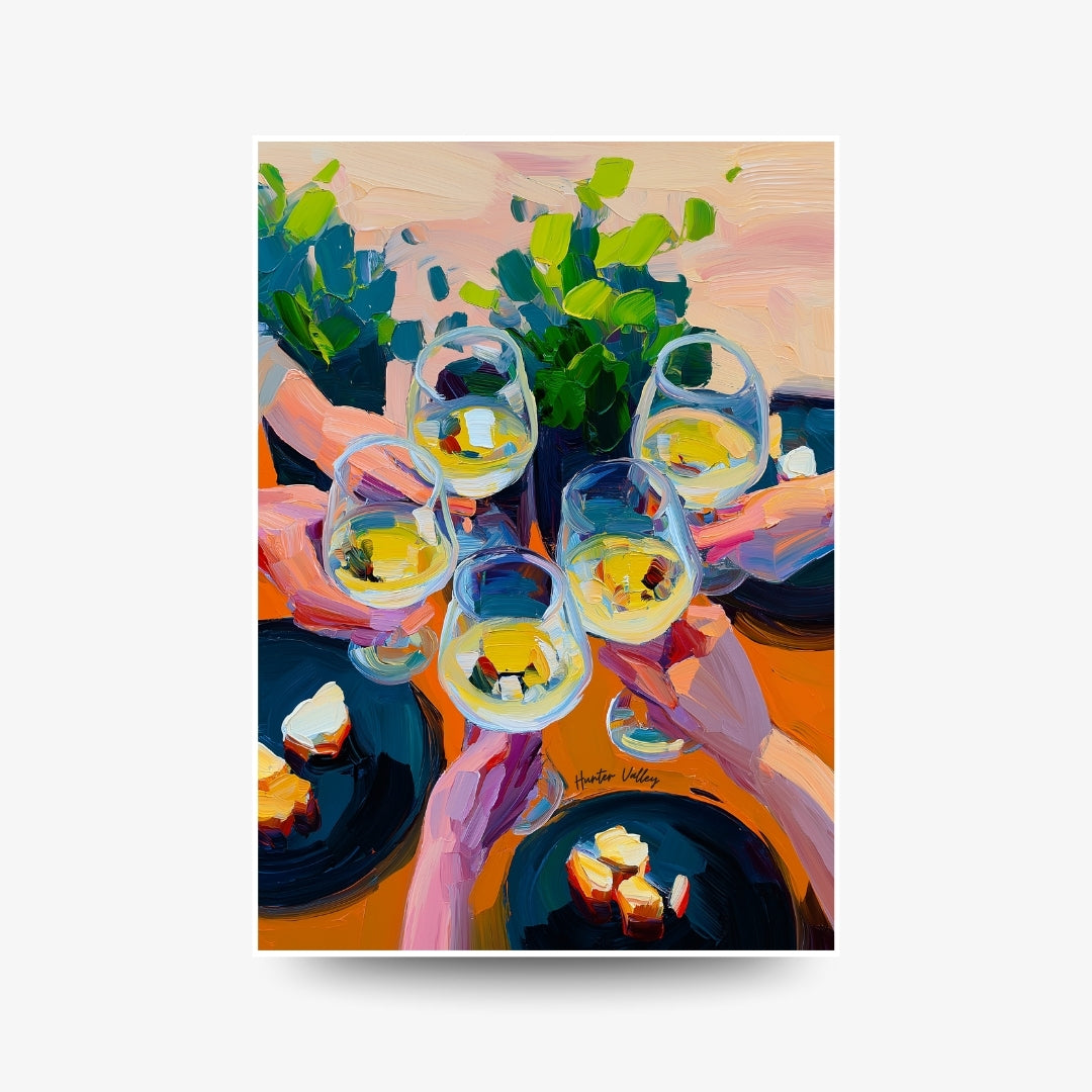 A3 Hunter Valley Salut Poster