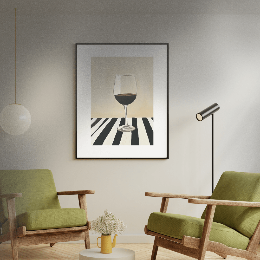 A3 Hunter Valley 'Shiraz Between the Lines' Poster