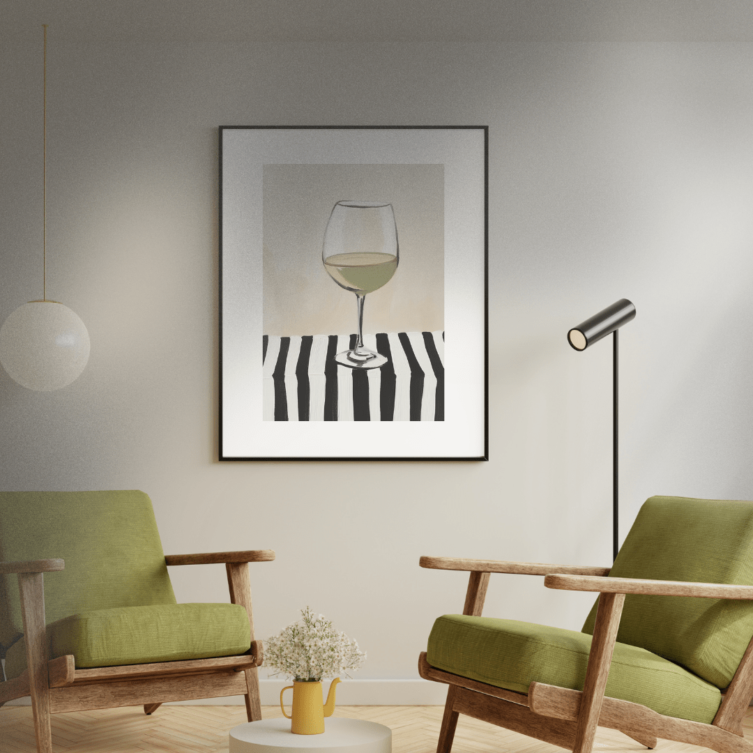 A3 Hunter Valley ' Semillon Between the Lines' Poster