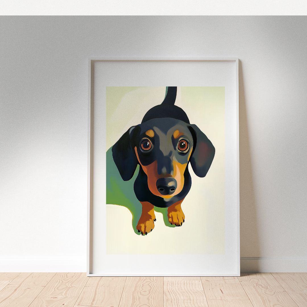 A3 'Sausage Dog' Poster