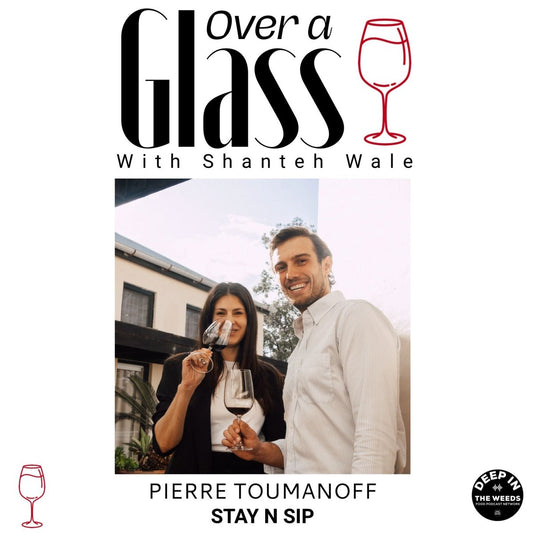 Our first podcast! Over a Glass with Shanteh Wale out now.
