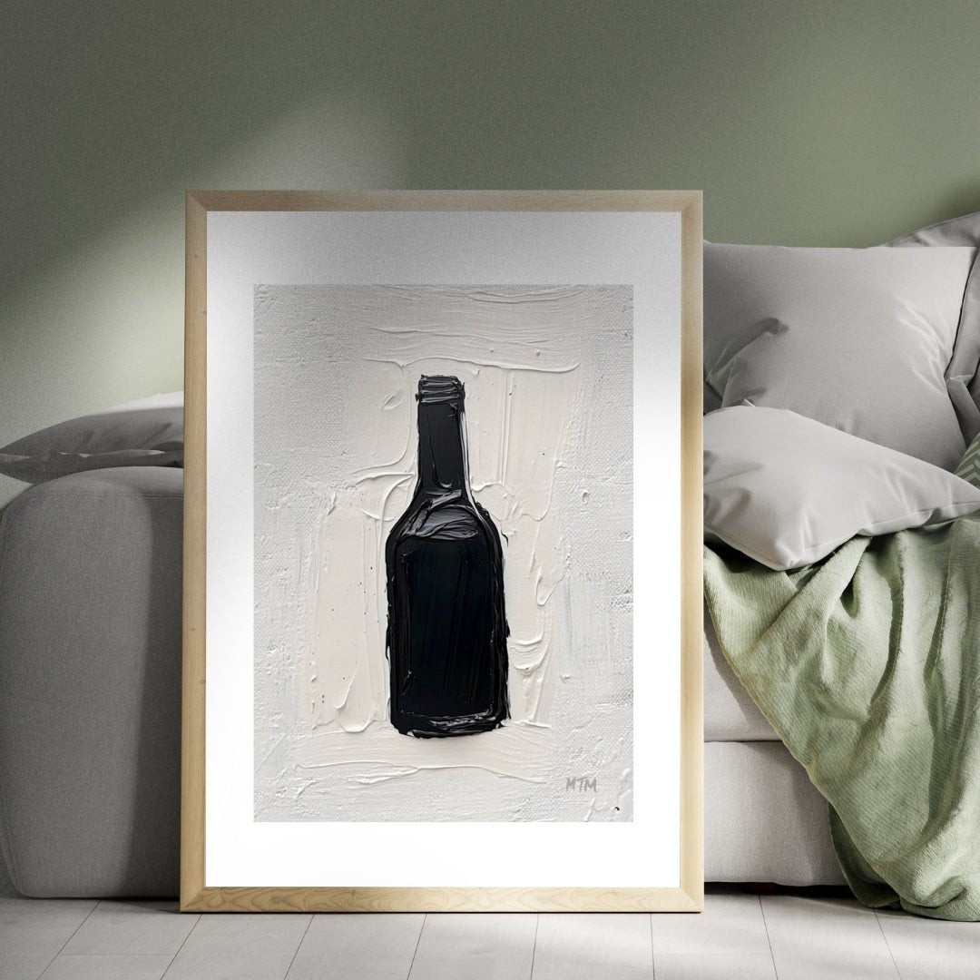 A3 'Minimalist Bottle' Poster