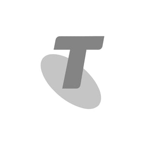 Logo of Telstra, showcasing the successful large group mobile wine tasting experience, organized by Stay n' sip