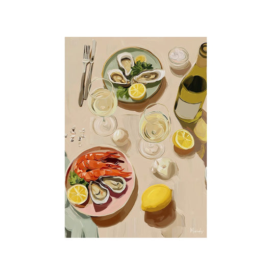 A3 Hunter Valley 'Blanc De Blanc' Poster