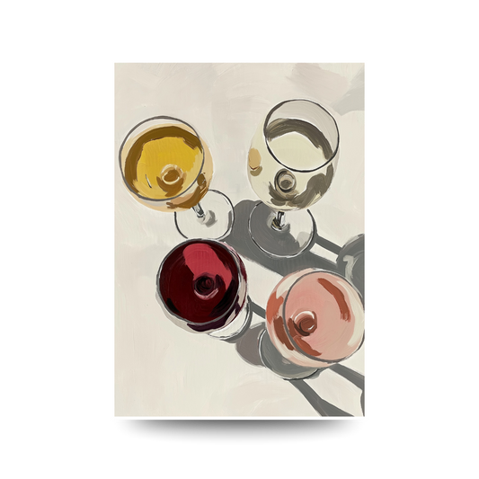 A3 Hunter Valley 'Colour Palate' Poster - No Text