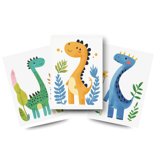 A3 Hunter Valley 'Dinosaurs' Poster Pack