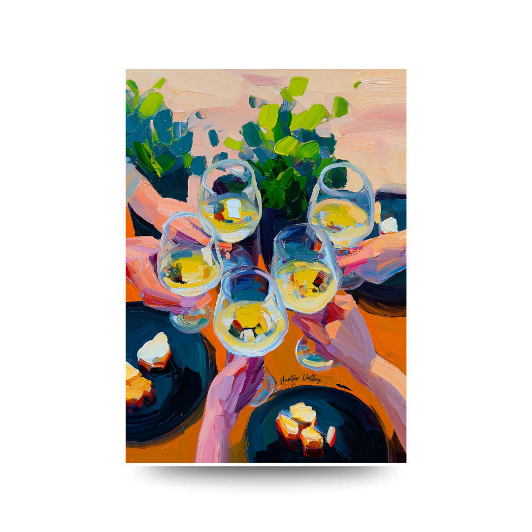 A3 Hunter Valley Salut Poster