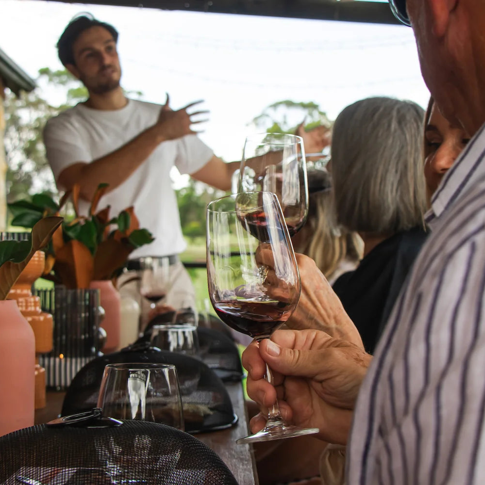 Small groups enjoying a luxury private wine tasting experience, showcasing an intimate and affordable tasting starting at $50 per person, ideal for home celebrations and personalized events