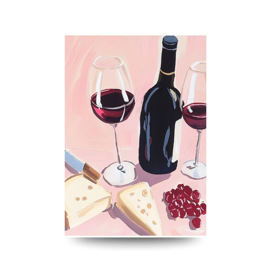 A3 'Lazy Pink Afternoons' Poster